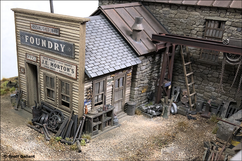 SierraWest Scale Models HO Scale Brass and Iron Foundry